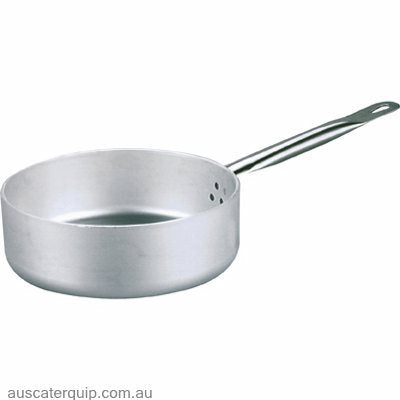 Paderno SAUTE PAN-ALUM 2.5lt 200x80mm TUBULAR 18/10 HDL-Auscaterquip