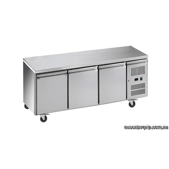 EXQUISITE Snack SizeUnder Bench Freezer with Solid Doors 386L-Auscaterquip