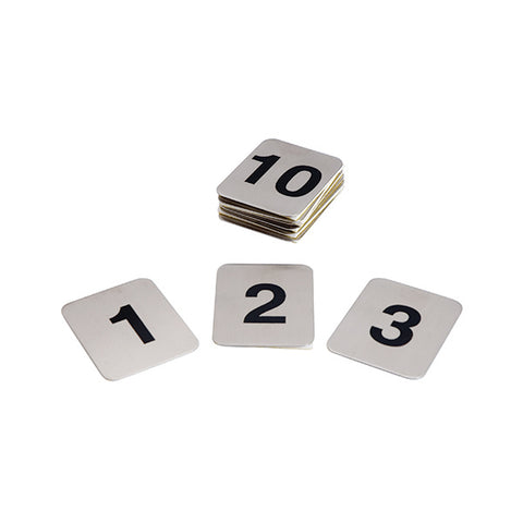 Trenton  ADHESIVE TABLE NUMBERS-S/S | SET 21-30  (Set)