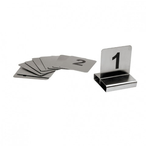 Trenton  FLAT TABLE NUMBERS-S/S | 70x60mm | SET 21-30  (Set)