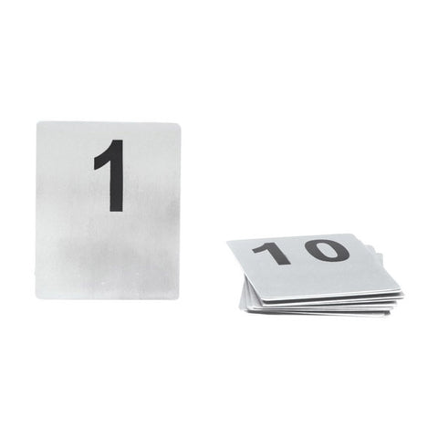 Trenton  FLAT TABLE NUMBERS-S/S | 100x80mm | SET 81-90  (Set)