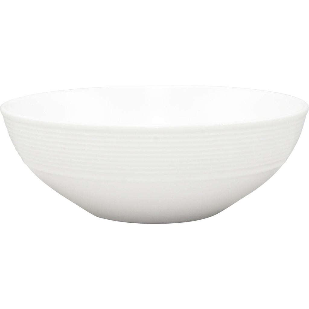 Rene Ozorio RIMMED CEREAL BOWL 165mm AURA MATT WHITE (923116) EA
