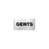 Trenton  WALL SIGN-S/S | GENTS  (Each)