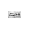 Trenton  WALL SIGN-S/S | REST ROOMS  (Each)