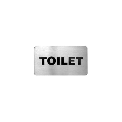 Trenton  WALL SIGN-S/S | TOILET  (Each)