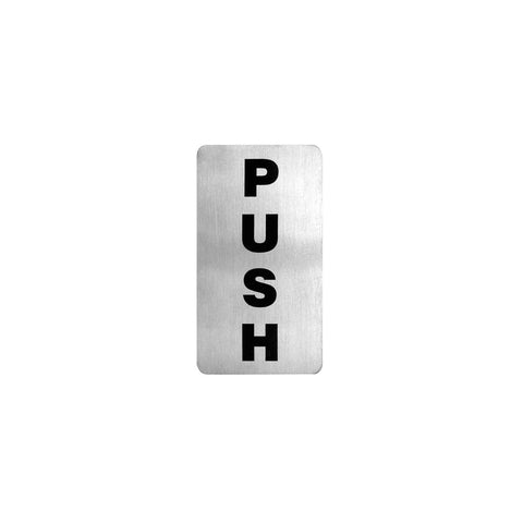 Trenton  WALL SIGN-S/S | PUSH  (Each)