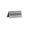 Trenton  RESERVED SIGN-S/S | A-FRAME | 75x50mm  (Each)