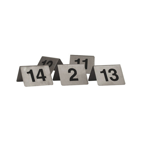 Trenton  TABLE NUMBER-S/S | A-FRAME | 50x50mm | SET 11-20  (Set)