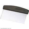 Chef Inox DOUGH SCRAPER-Stainless Steel w/PE HDL 150x75mm