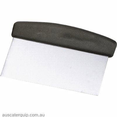 Chef Inox DOUGH SCRAPER-Stainless Steel w/PE HDL 150x75mm