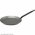 De Buyer CREPE PAN-2mm BLUE STEEL 180mm INDUCTION "FORCE BLUE"-Auscaterquip