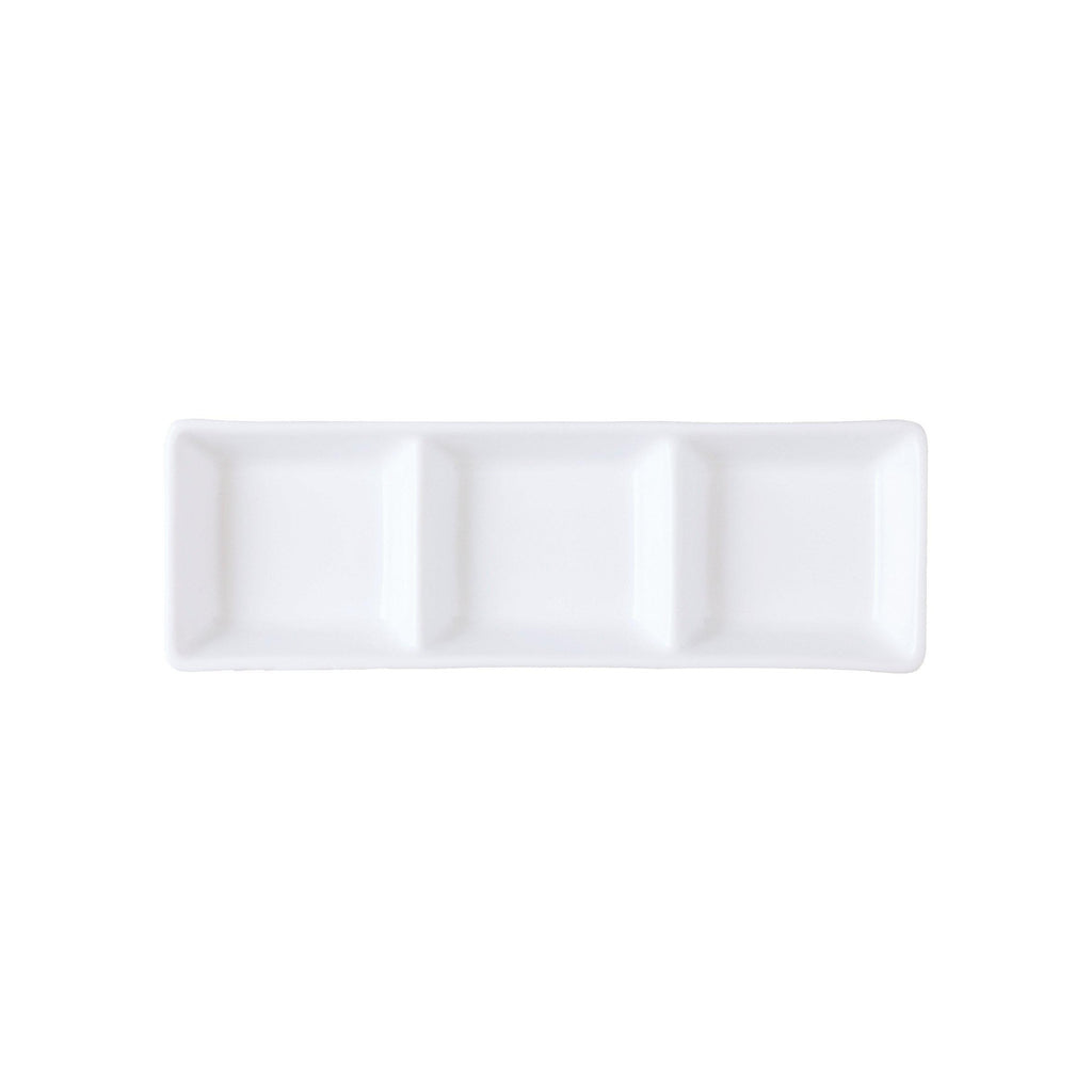 Royal Porcelain SAUCE DISH-3 COMPTS 185x60mm CHELSEA (41/3805-Auscaterquip