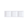 Royal Porcelain SAUCE DISH-3 COMPTS 185x60mm CHELSEA (41/3805-Auscaterquip