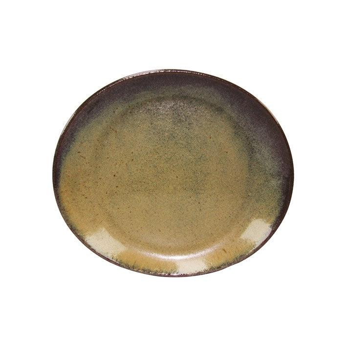 tablekraft ARTISTICA ROUND BOWL-FLARED 230x55mm REACTIVE BROWN-Auscaterquip