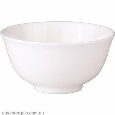Royal Bone China RICE BOWL-125mm STACKABLE ASCOT (B0540)-Auscaterquip