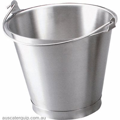 BUCKET-18/8 13.0lt W/BASE-Auscaterquip