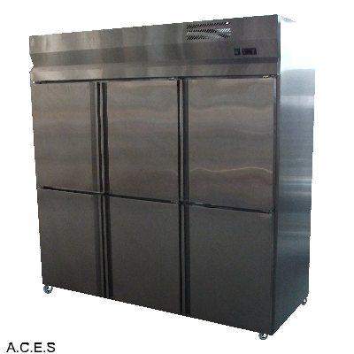 MITCHEL 1540 Litres 6 Door Refrigerator-Auscaterquip