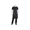 Bronx Black Denim Bib Apron-Auscaterquip