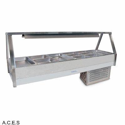 WOODSON COLD FOOD DISPLAY,SELF SER,4 MOD-Auscaterquip
