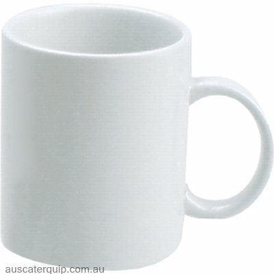 Vitroceram COFFEE MUG-350ml WHITE "VITROCERAM"-Auscaterquip