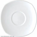 Royal Porcelain SAUCER SQUARE 150mm ROUND WELL (4164)-Auscaterquip