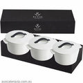 Revol REVOL REVOLUTION ROUND CASSEROLE W/LID WHITE 200ml-Auscaterquip