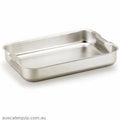 Chef Inox ROASTING PAN ALUM RECESSED HANDLES 419x305x102mm-Auscaterquip