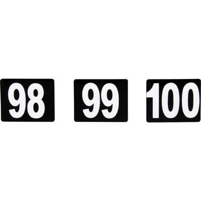 tablekraft TABLE NUMBER SET-SMALL 76-100-Auscaterquip