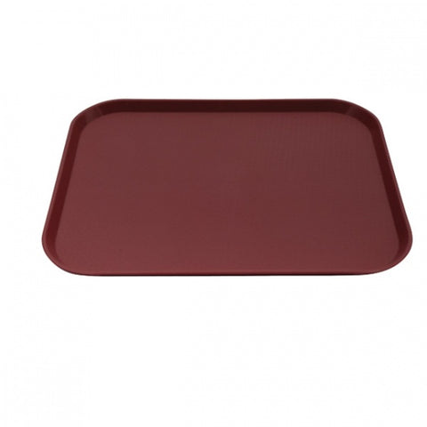 Cater-Rax  FAST FOOD TRAY-PP | 350x450mm BURGUNDY (Each)