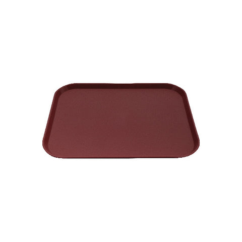 Cater-Rax  FAST FOOD TRAY-PP | 350x450mm BURGUNDY (Each)