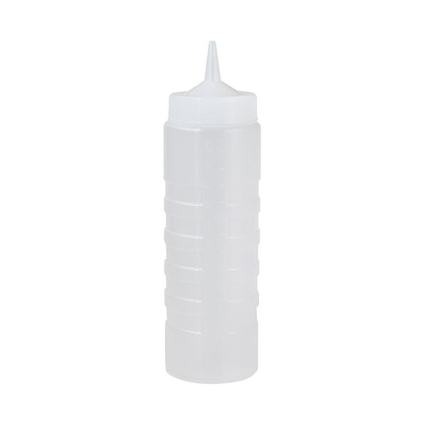 Cater-Rax  SAUCE BOTTLE-750ml CLEAR BODY | CLEAR TOP (Each)