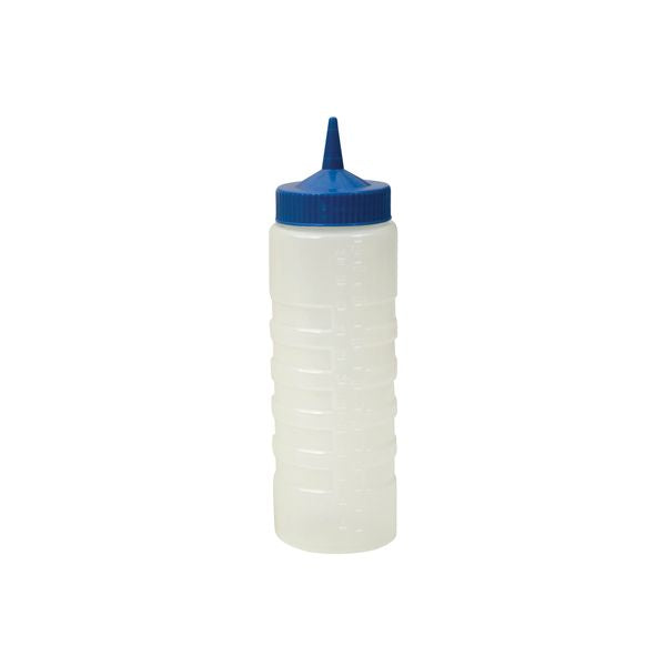 Cater-Rax  SAUCE BOTTLE-750ml CLEAR BODY | YELLOW TOP (Each)