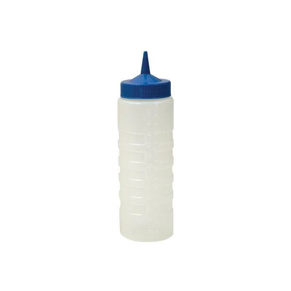 Cater-Rax  SAUCE BOTTLE-750ml CLEAR BODY | PURPLE TOP (Each)