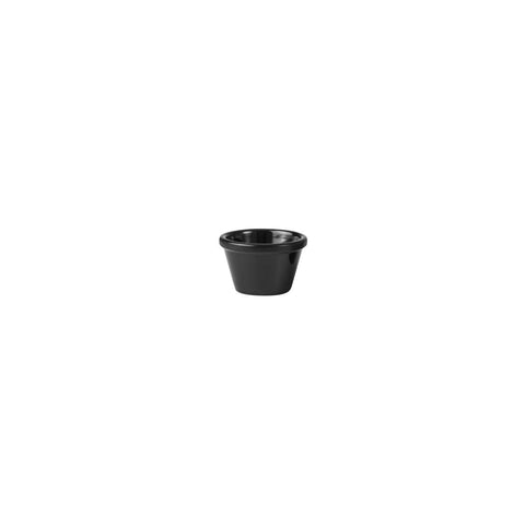 Ryner Melamine  RAMEKIN-63mm Ø | 40mm H | 45ml BLACK (4 Doz)