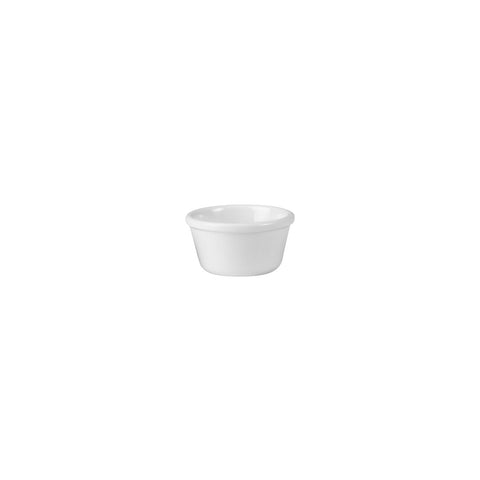 Ryner Melamine  RAMEKIN-85mm Ø | 50mm H | 120ml WHITE [Box of 72]