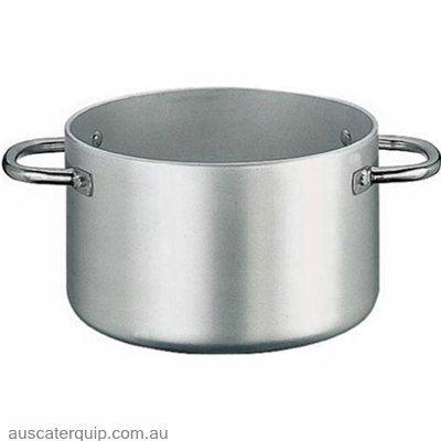 Paderno STOCKPOT-ALUM 50.0lt 400x400mm TUBULAR 18/10 HDL PADERN-Auscaterquip