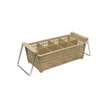 Cater-Rax  CUTLERY BASKET-8 COMP., W/HANDLES   BLUE (Each)