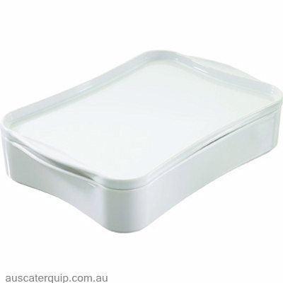 Revol REVOL COOK & PLAY RECTANGLE DISH W/COVER 340x250x88mm-Auscaterquip