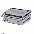ROBAND 8 SANDWICH GRILL 15A Teflon Ribbed top-Auscaterquip