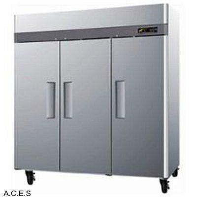 GREENLINE Solid Door Fridge 3 DOOR 1900L-Auscaterquip