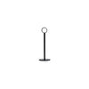 Trenton HEAVY BASE TABLE NUMBER STAND-RING CLIP | 70mm BASE | 200mm BLACK (Each)