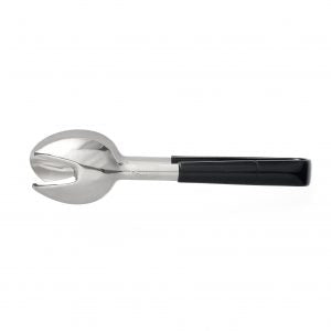 Chef Inox ROUND SPOON/FORK TONGS Stainless Steel ONE PIECE VINYL HDL 240