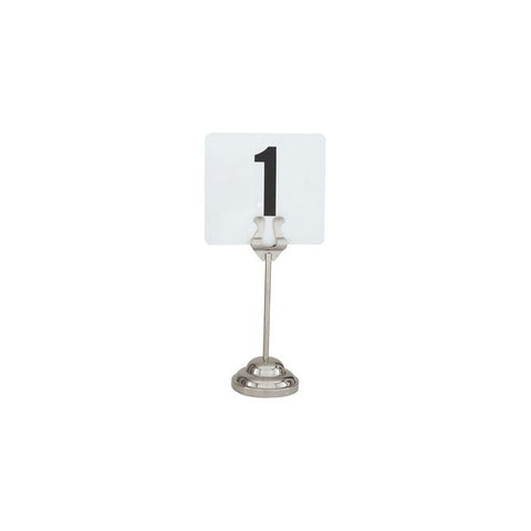 Trenton HEAVY BASE TABLE NUMBER STAND DELUXE-HARP CLIP | 150mm  (Each)