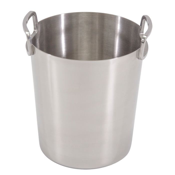 Chef Inox WINE BUCKET-18/10 1 BOTTLE ROUND MIRROR 175x195mm ELITE