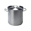 Chef Inox STOCKPOT-18/10 98lt 500x500mm w/LID ELITE