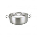 Chef Inox CASSEROLE-18/10 37lt 500x190mm w/LID ELITE