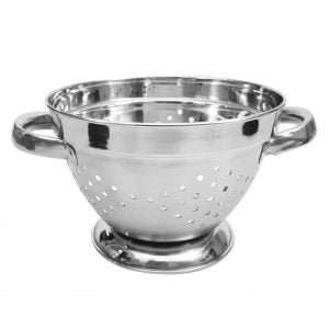 Chef Inox COLANDER- V SHAPE 5.0lt TUBULAR 18/10 HDL