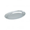 Chef Inox PLATTER-OVAL - Stainless Steel 300mm ROLLED EDGE (x1)