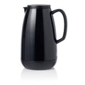 Chef Inox EVENT JUG 1.0lt BLACK/GLASS INSERT PUSH LID