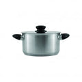 Chef Inox SAUCEPOT-S/S 240x140mm 6.0lt w/LIDBAKELITE HDL CLUB EA